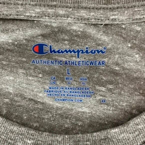 Ohio State Buckeyes NCAA Taupe Champion Stitched Short Sleeve Shirt Mens Large - Picture 3 of 6